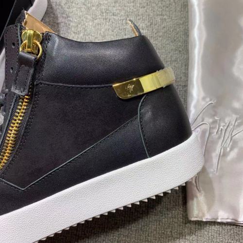 Giuseppe Zanotti Mens Shoes Luxury Brand High Top Sneakers Coby