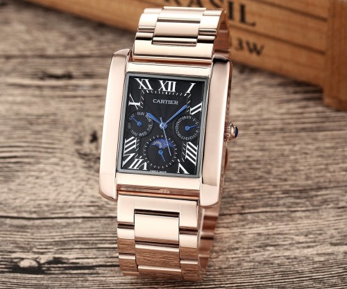 Cartier SA Watch Luxury Brand Design Fashion Type with Original Box