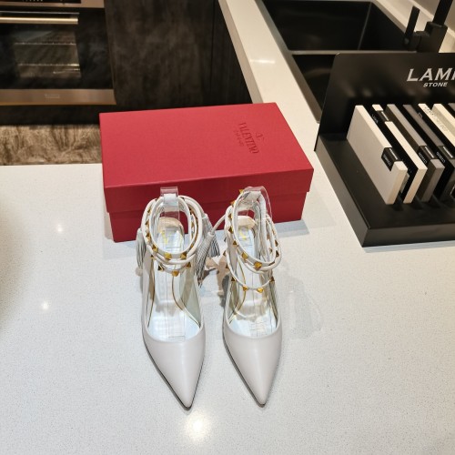Valentino Womens Shoes Rockstud Slingback Pump 8cm