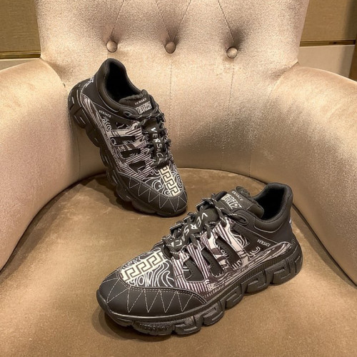 Versace Men Shoes Fashion Design Luxury Brand TRIGRECA SNEAKERS