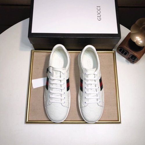 Gucci Womens Shoes Fashion Sneakers Lace-Up Luxury Brand Women's Ace Embroidered Sneaker with Original Box