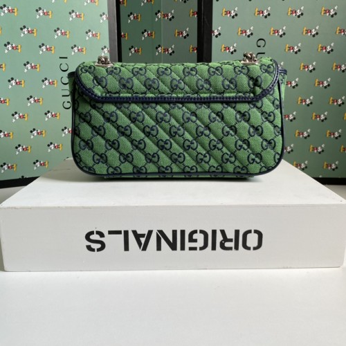 Gucci Womens Bags Shoulder Messenger Bag Luxury Brand Small GG Marmont bag with Original Box