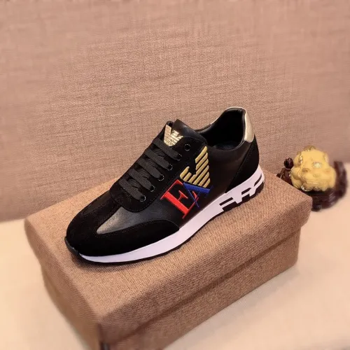 Armani Men Shoes Sneakers Fashion Design Luxury Brand Design
