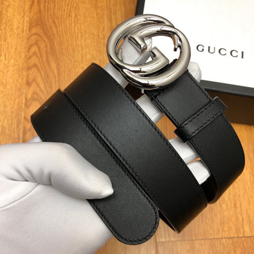 Gucci Womens Belts Luxury Brand with Original Box Leather Belts for Women