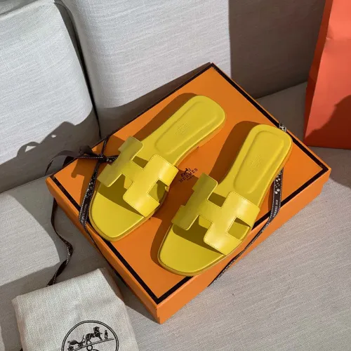 Hermes Womens Shoes Oran Sandals Slippers with Original Box