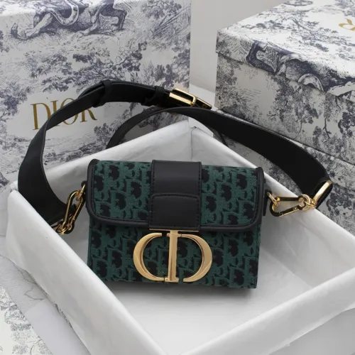 Dior Womens Bags Crossbody Bags 30 MONTAIGNE BOX BAG Dior Oblique Jacquard