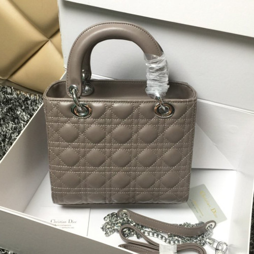 Dior Womens Bags Handbags Luxury Fashion MEDIUM LADY D-LITE BAG with Original Box