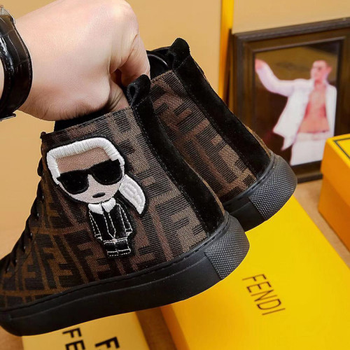 Fendi Men Shoes Luxury Sneakers Luxury Brand Fashion Designer