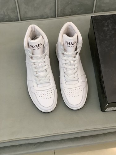 Prada Mens Shoes Sneakers Casual Shoes for Men Luxury Brand Breathable Fashion Sneakers with Original Box