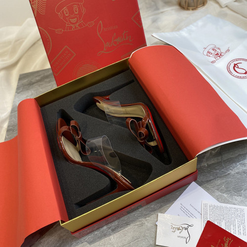 Christian Louboutin Womens Shoes High Heels Just Nodo Mule Sandals 1201013F110