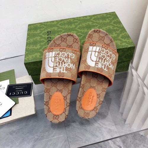 Gucci Womens Shoes Sandals Slides Slippers Luxury Brand Thick Sole Design Women's GG canvas slide sandal with Original Box 624695 H6320 9763