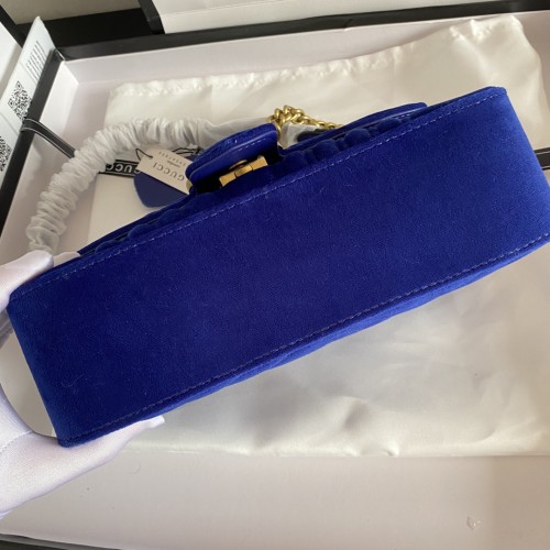 Gucci Womens Bags Shoulder Messenger Bag Luxury Brand Small GG Marmont bag with Original Box