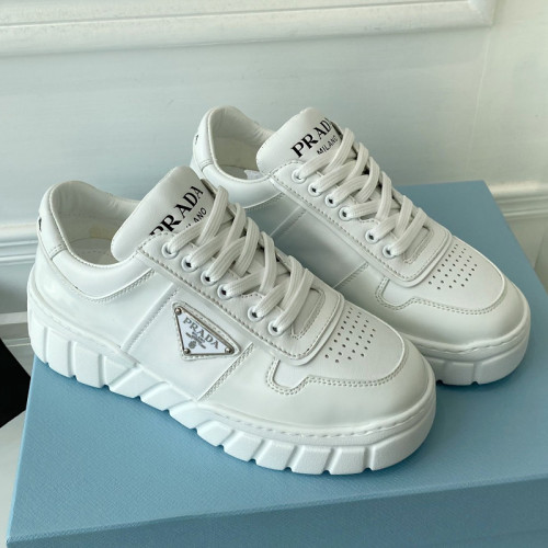 Prada Womens Shoes Casual Luxury Brand Breathable Sneakers with Original Box