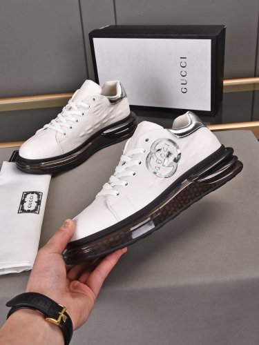 Gucci Mens Shoes Luxury Brand Men's Gucci Tennis Sneaker with Original Box