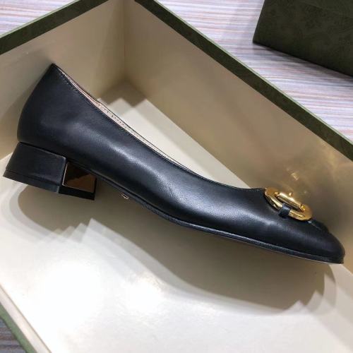Gucci Womens Shoes Women's Low-heel Pump with Horsebit