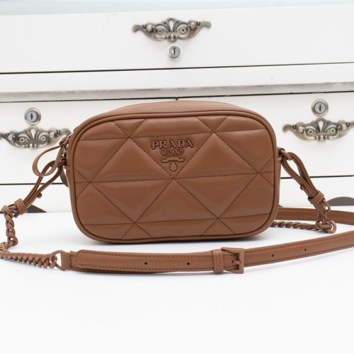 Prada Womens Bag Prada Spectrum Nappa Leather Shoulder Bag