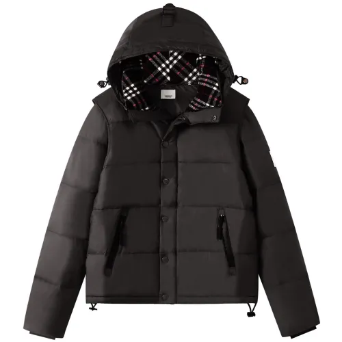 Burberry Design Mens Womens Winter Windprood Down Jackets Keep Warm