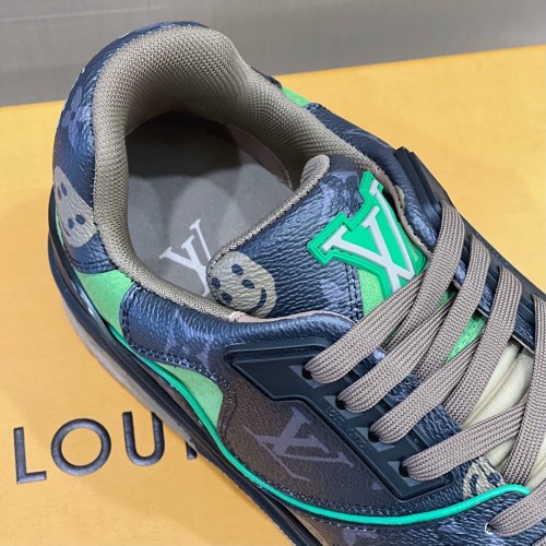 Louis Vuitton Men Shoes Fashion Sneakers Design Luxury Brand LV TRAINER SNEAKER with Original Box 1A9ZC2