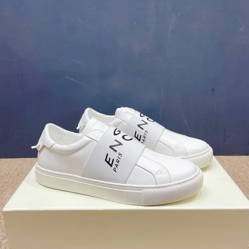 Givenchy Men Shoes Fashion Type Luxury Brand GIVENCHY SNEAKERS IN LEATHER WITH LATEX BAND with Original Box