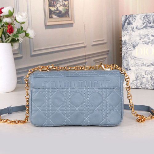 Dior Womens Bags Crossbody Bag Luxury Brand SMALL DIOR CARO BAG Cannage Calfskin with Original Box