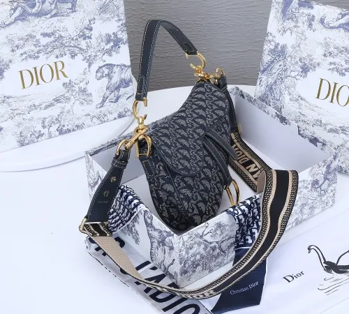 Dior Womens Bags Shoulder Bags SADDLE BAG