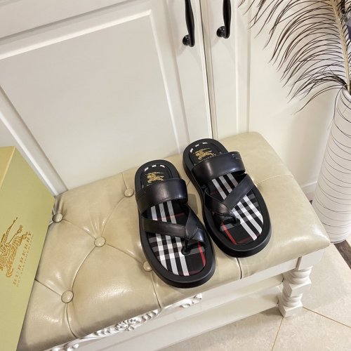 Burberry Mens Shoes Leather Sandals