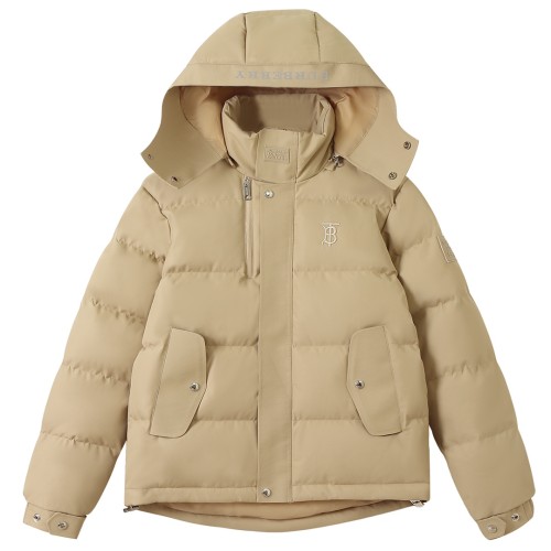 Burberry Design Mens Womens Winter Windprood Down Jackets Keep Warm