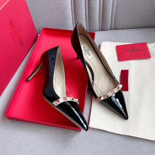 Valentino Womens Shoes Rockstud Pump High Heels 8cm