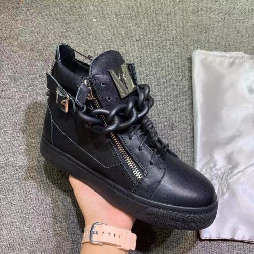 Giuseppe Zanotti Mens Shoes Luxury Brand High Top Sneakers Coby Kriss