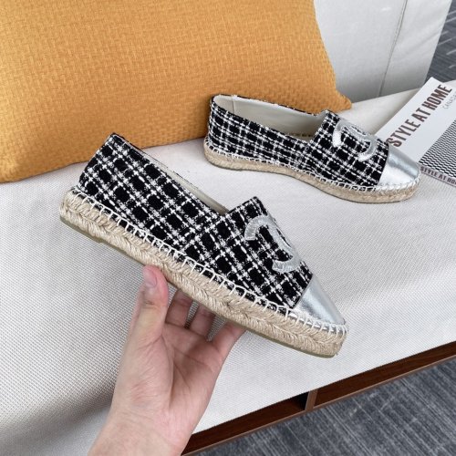 Chanel Women Shoes Fashion Espadrille Luxury Brand Casual Shoes for Women ESPADRILLE with Original Box Espadrilles
