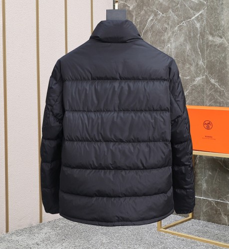 Prada Mens Womens Winter Windprood Down Jackets Keep Warm 80% White Duck Down