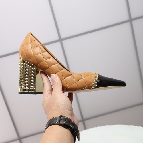 Chanel Womens Shoes Pumps 8.5cm