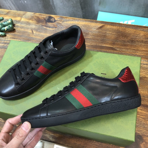 Gucci Womens Shoes Fashion Sneakers Lace-Up Luxury Brand Women's Ace Embroidered Sneaker with Original Box