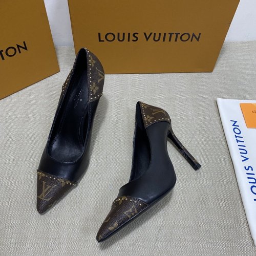 Louis Vuitton Womens Shoes CHERIE PUMP 1A8NAA 10cm
