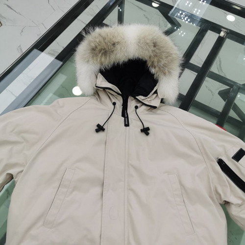 Canada Goose Langford Mens Womens Winter Windprood Down Jackets Keep Warm 80% White Duck Down