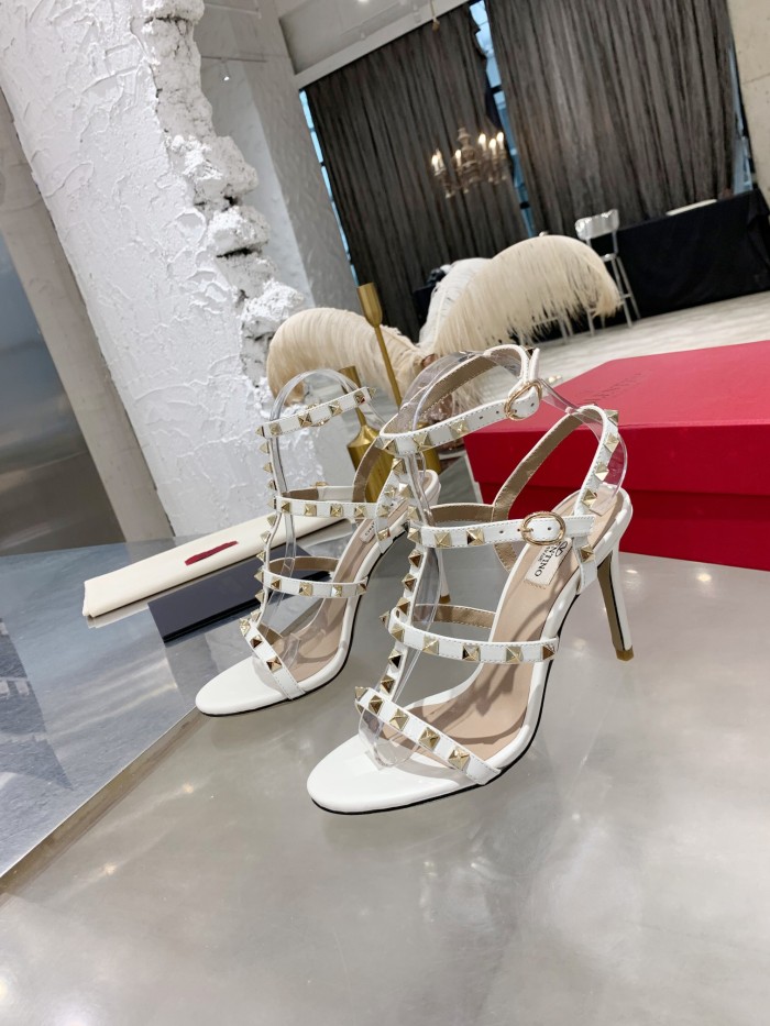 Valentino Women Shoes Mule Flip Flop Sandals ROMAN STUD SLIDE SANDAL IN QUILTED NAPPA with Original Box Luxury Brand