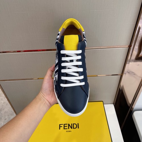 Fendi Mens Shoes Fashion Sneakers Luxury Brand Casual Shoes for Men with Original Box