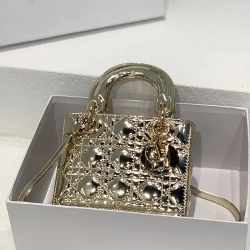 Dior Womens Bags Handbags Luxury Fashion LADY DIOR D-LITE BAG with Original Box