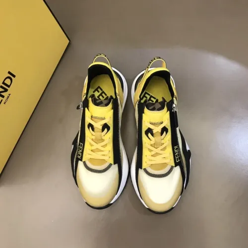 Fendi Mens Shoes Fashion Sneakers Luxury Brand Casual Shoes for Men with Original Box