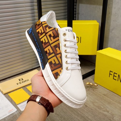 Fendi Mens Shoes Fashion Sneakers Luxury Brand Casual Shoes for Men with Original Box