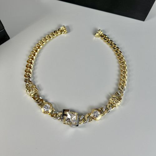 Versace x Fandi Luxury Men Womens Necklace
