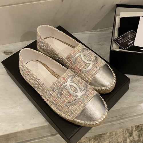 Chanel Women Shoes Fashion Espadrille Luxury Brand Casual Shoes for Women ESPADRILLE with Original Box Espadrilles