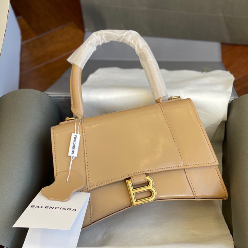 Balenciaga Womens Bag HOURGLASS XS TOP HANDLE BAG with Original Box