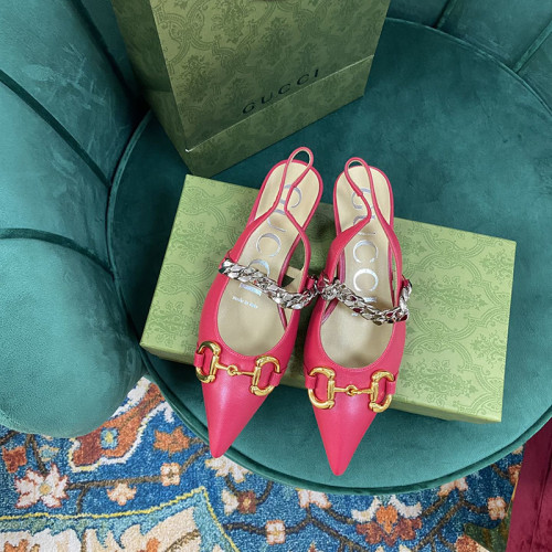 Gucci Womens Shoes Slingbacks