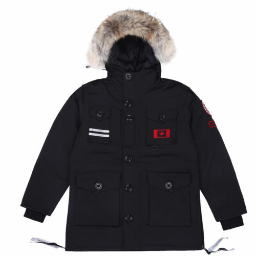 Canada Goose Langford Mens Womens Winter Windprood Down Jackets Keep Warm 80% White Duck Down