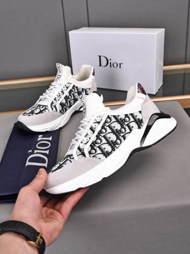 Dior Mens Shoes Sneakers Luxury Brand Breathable Design Casual Shoes for Men with Original Box