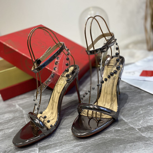 Christian Louboutin Womens Shoes High Heels Sandal 10CM