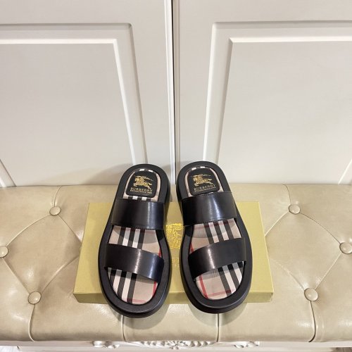 Burberry Mens Shoes Leather Sandals