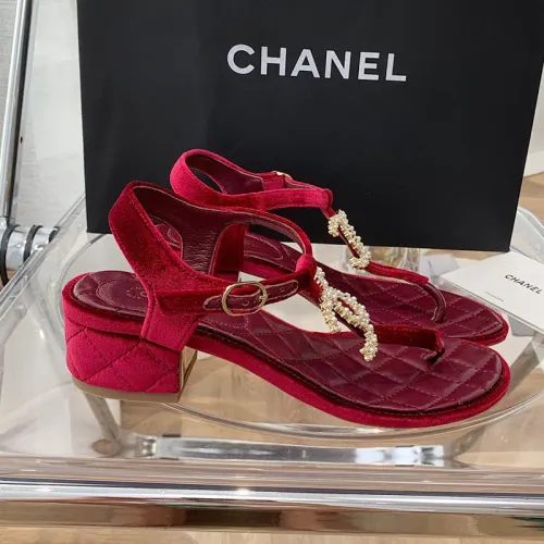Chanel Womens Shoes Sandals Luxury Brand Sandals for Women with Original Box