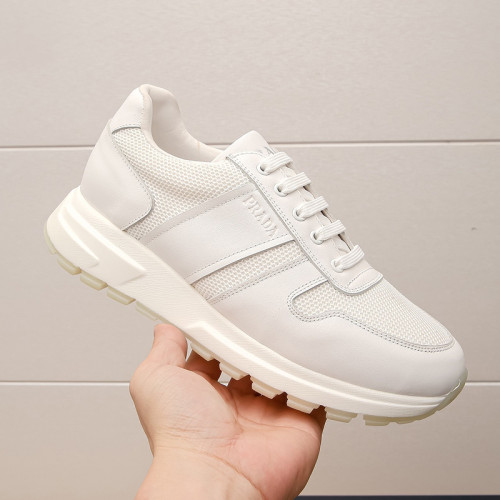 Prada Mens Shoes Sneakers Casual Shoes for Men Luxury Brand Breathable Fashion Sneakers with Original Box